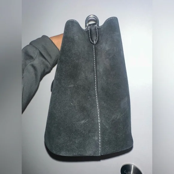 Coach Rowan Suede Bucket Bag - Picture 4 of 12